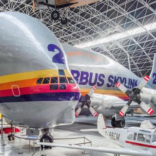 Décor pour votre tournage : le Super Guppy au musée de l'aéronautique Aeroscopia