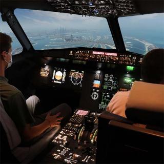 Décor pour votre tournage : simulateur d'avion