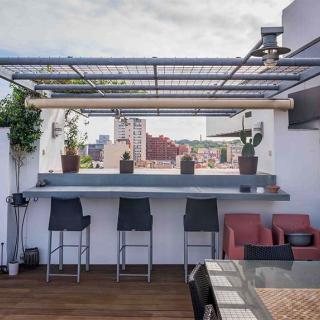 Décor pour votre tournage : rooftop