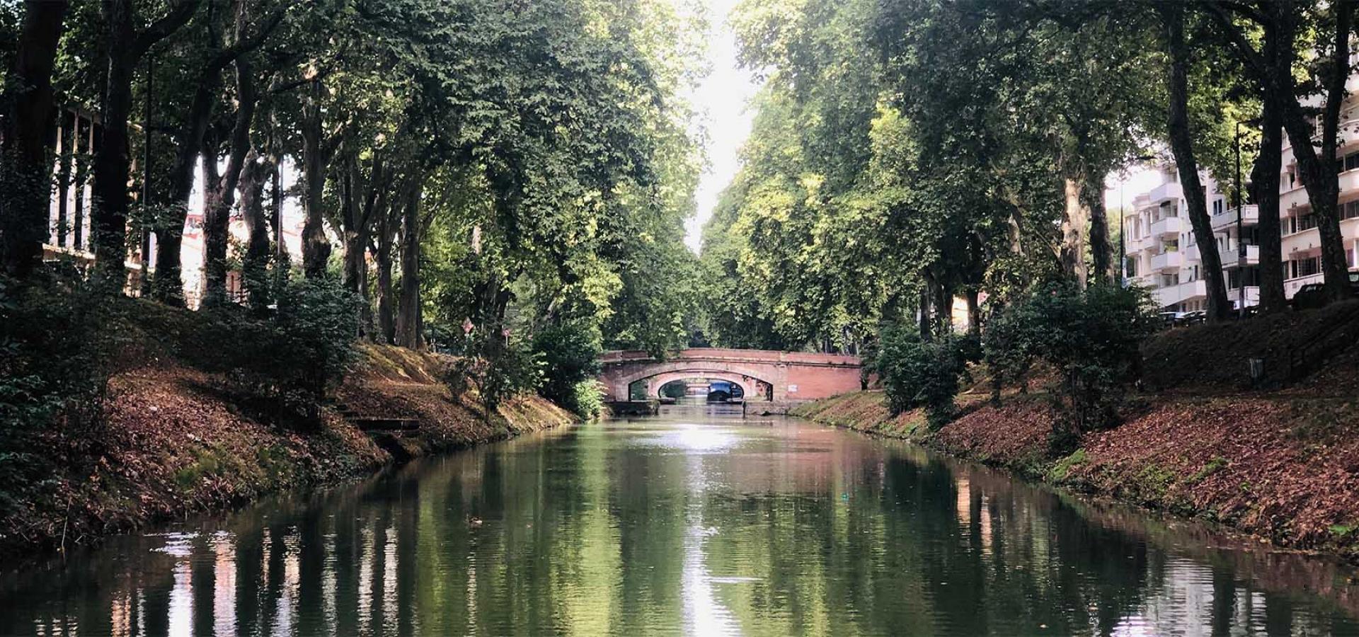 Décor tournage : le canal de Brienne à Toulouse
