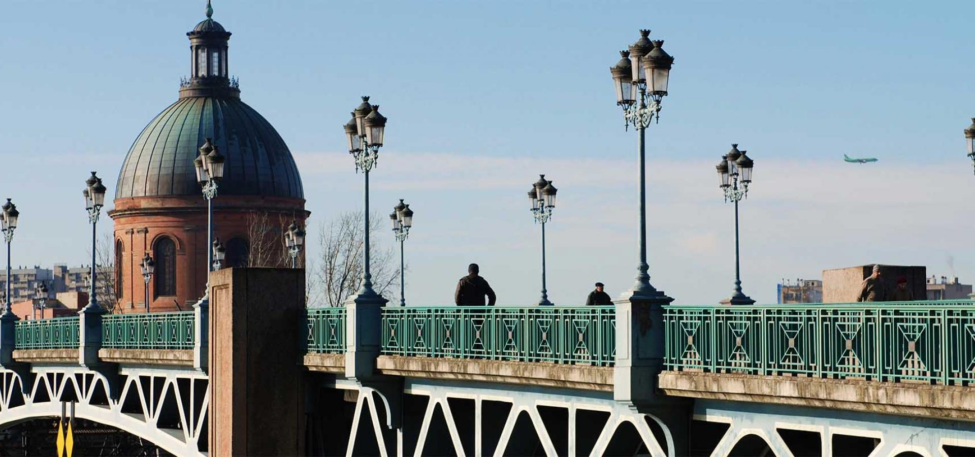 Décor tournage : le Pont Saint-Pierre à Toulouse